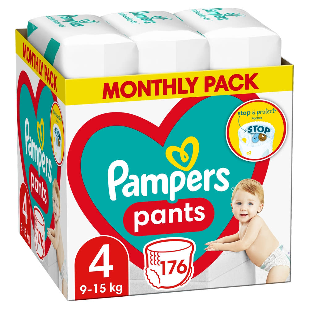 pieluchy pampers pants 4 52 szt