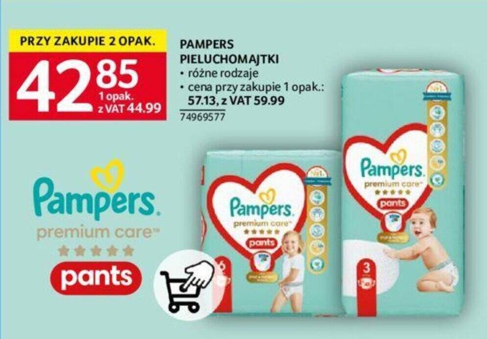 pampers 2e tydzien