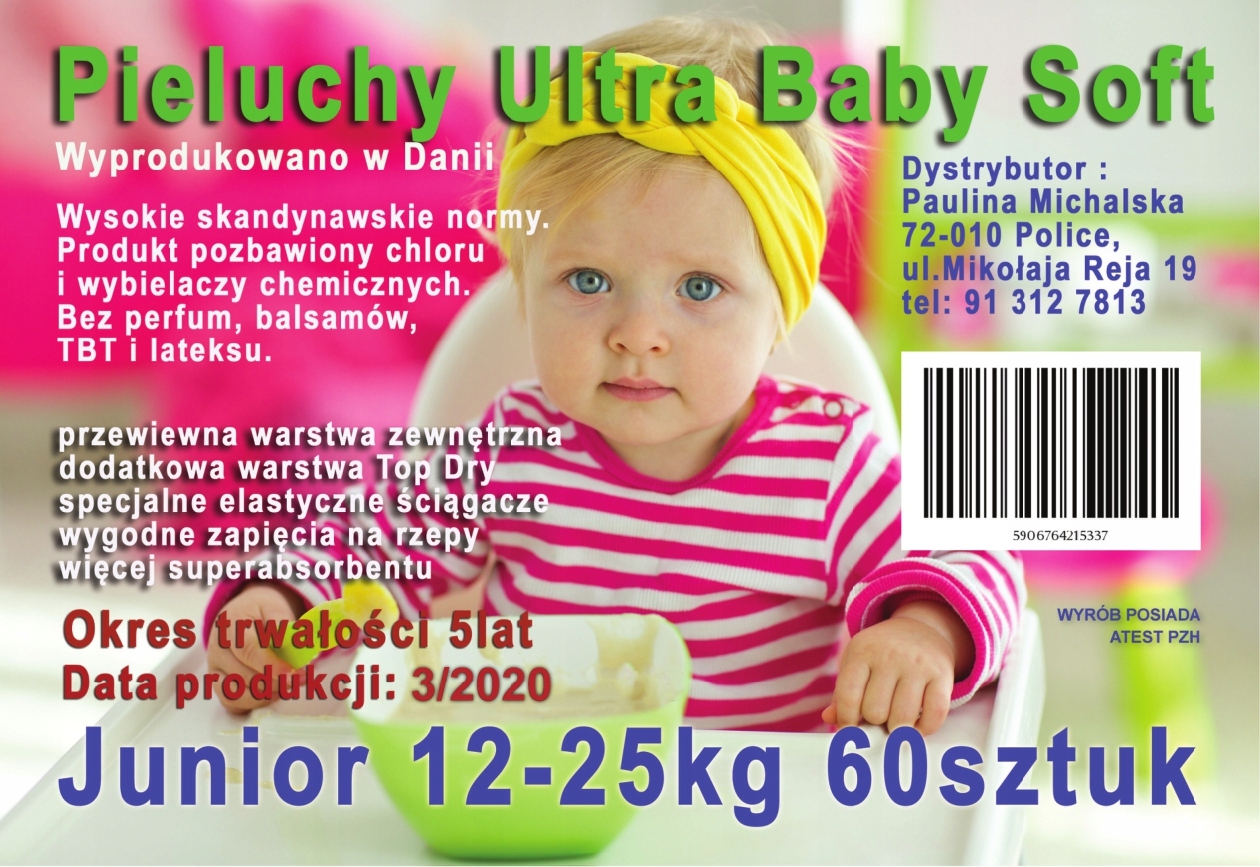 pampers 6 68 sztuk