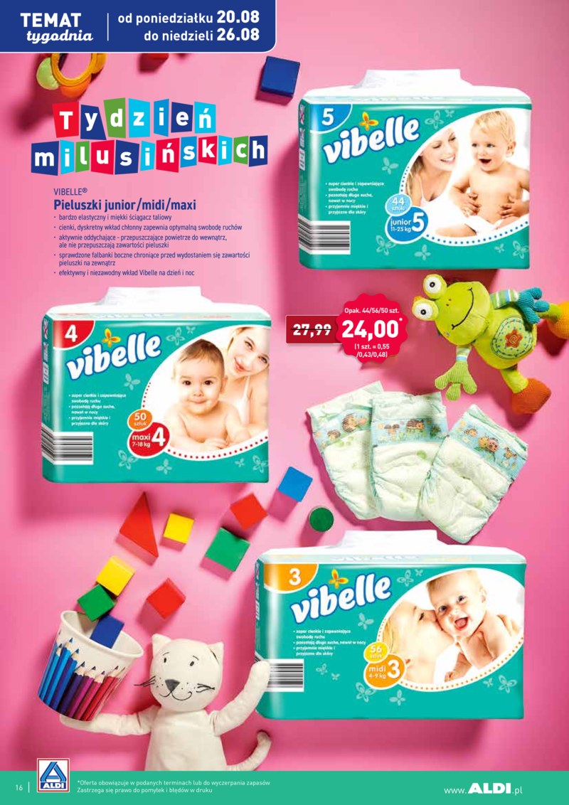 pampers active baby w srodku